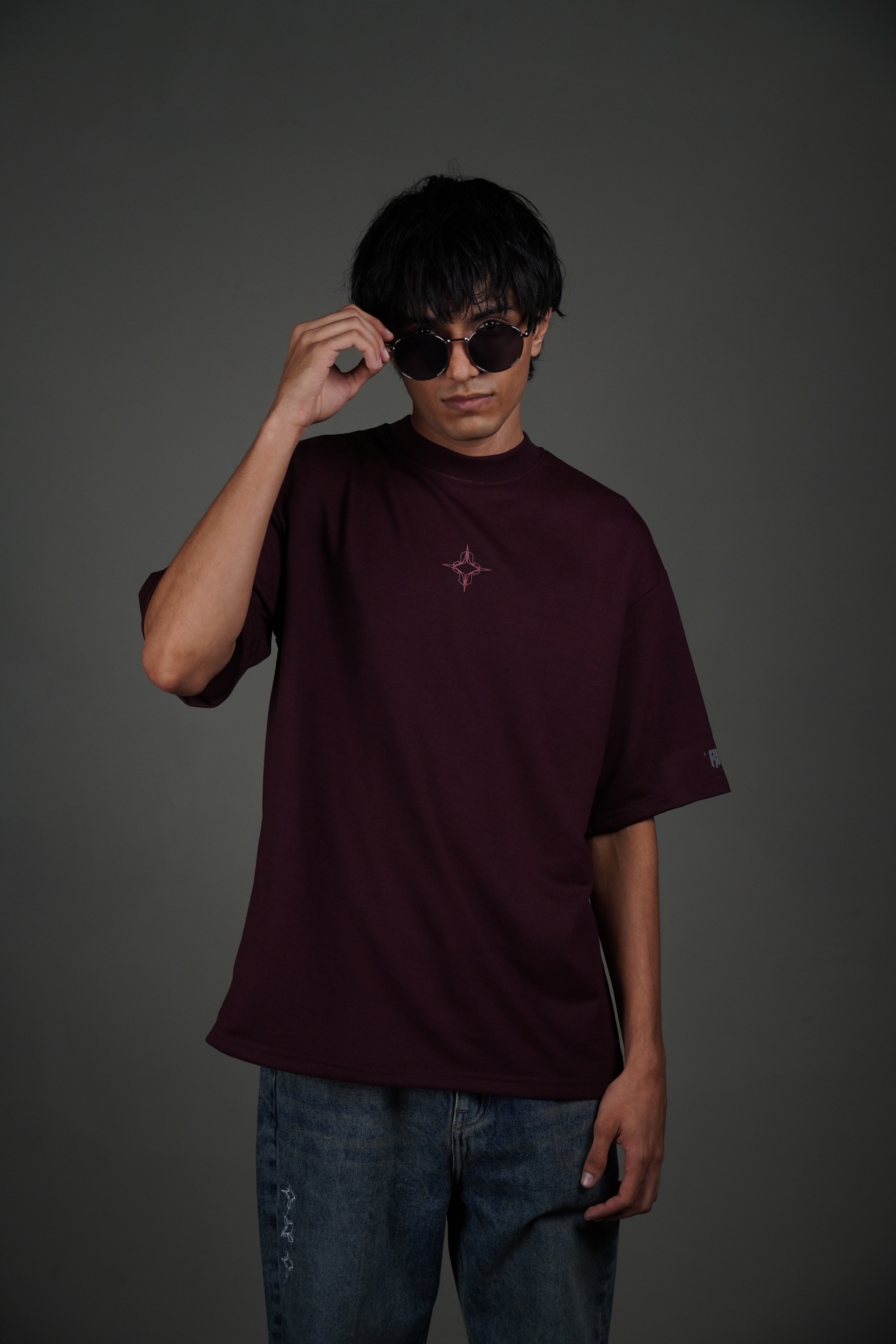Muted Purple tee