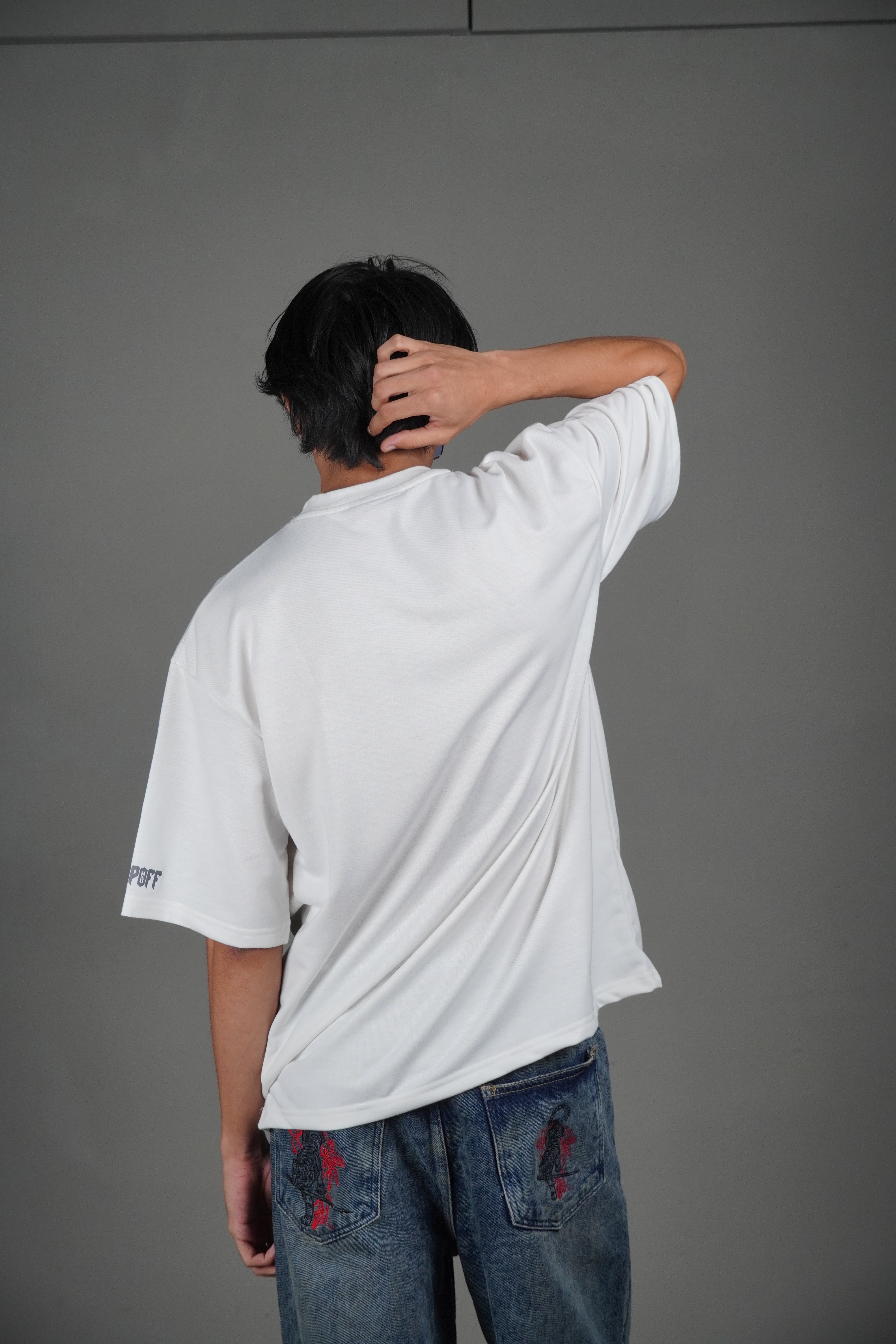Paper White tee