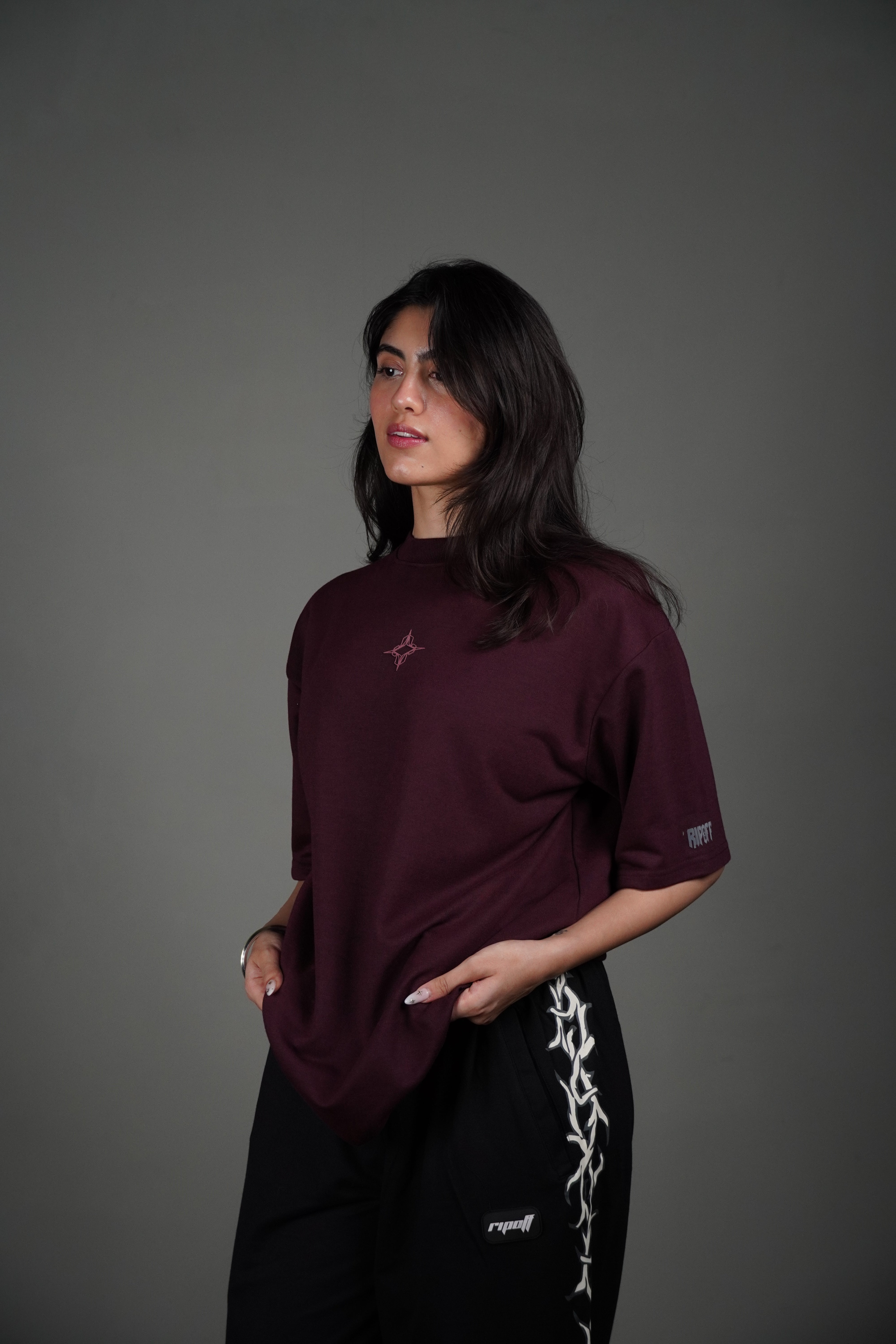 Muted Purple tee