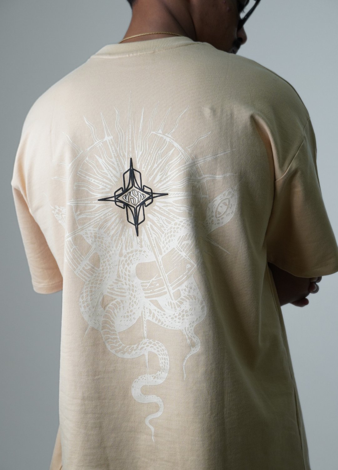 Cosmic Serpent tee (Oversized Tshirts) by Ripoff