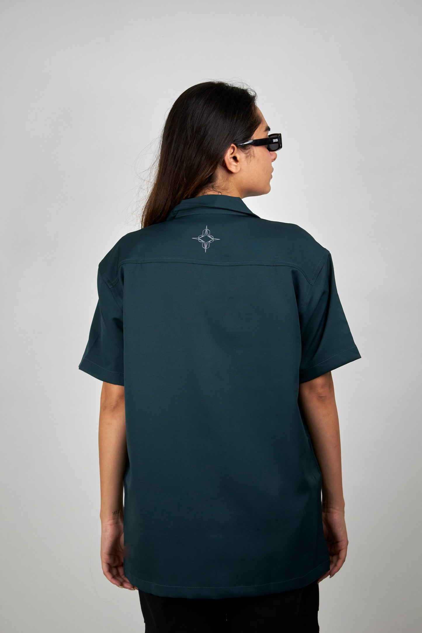 OFFSET SHIRT/ Caribbean green (Summer shirts) by Ripoff