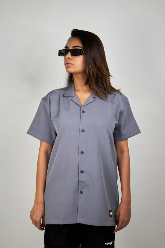 OFFSET SHIRT/ Slate grey (Summer shirts) by Ripoff
