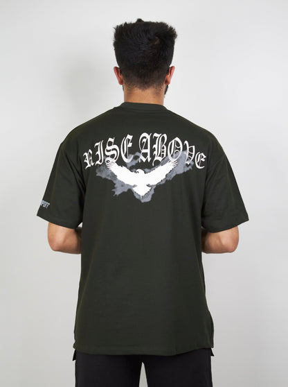 Rise above Tee (Oversized Tshirts) by Ripoff