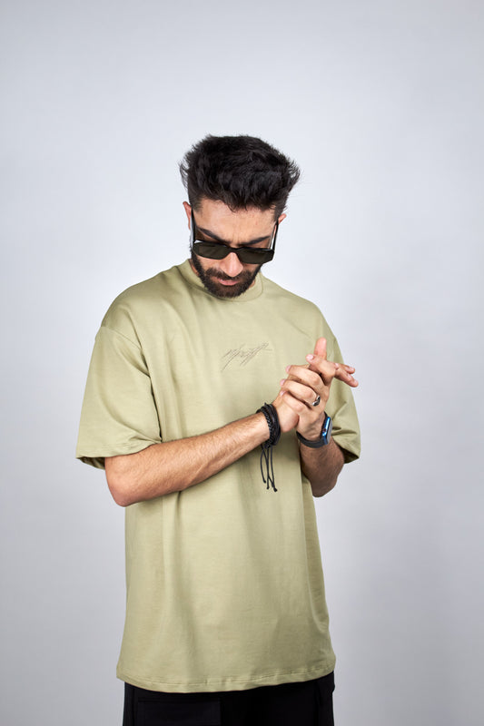 Sage Green Tee (Oversized Tshirts) by Ripoff
