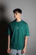 Green basic tee