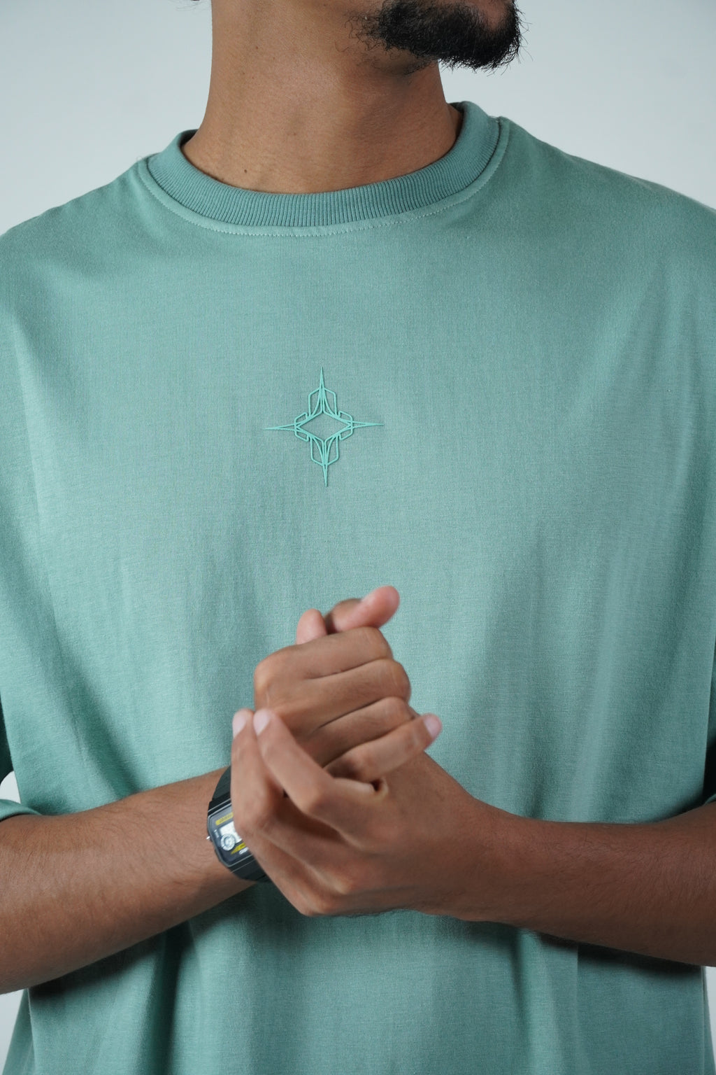 Mint green tee (Oversized)