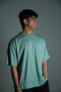 Mint green tee (Oversized)