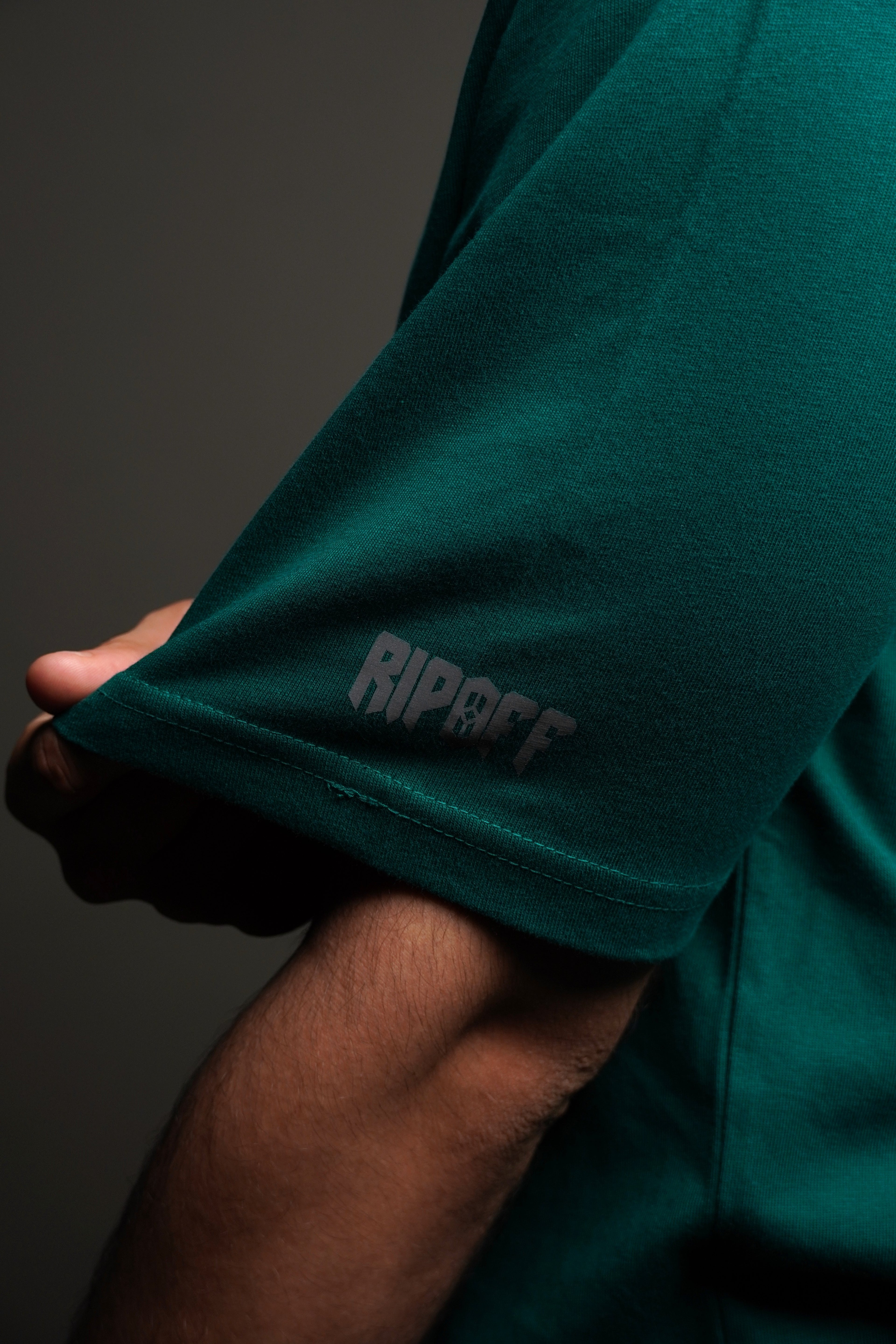 Green basic tee