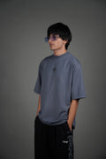 Metal Grey tee