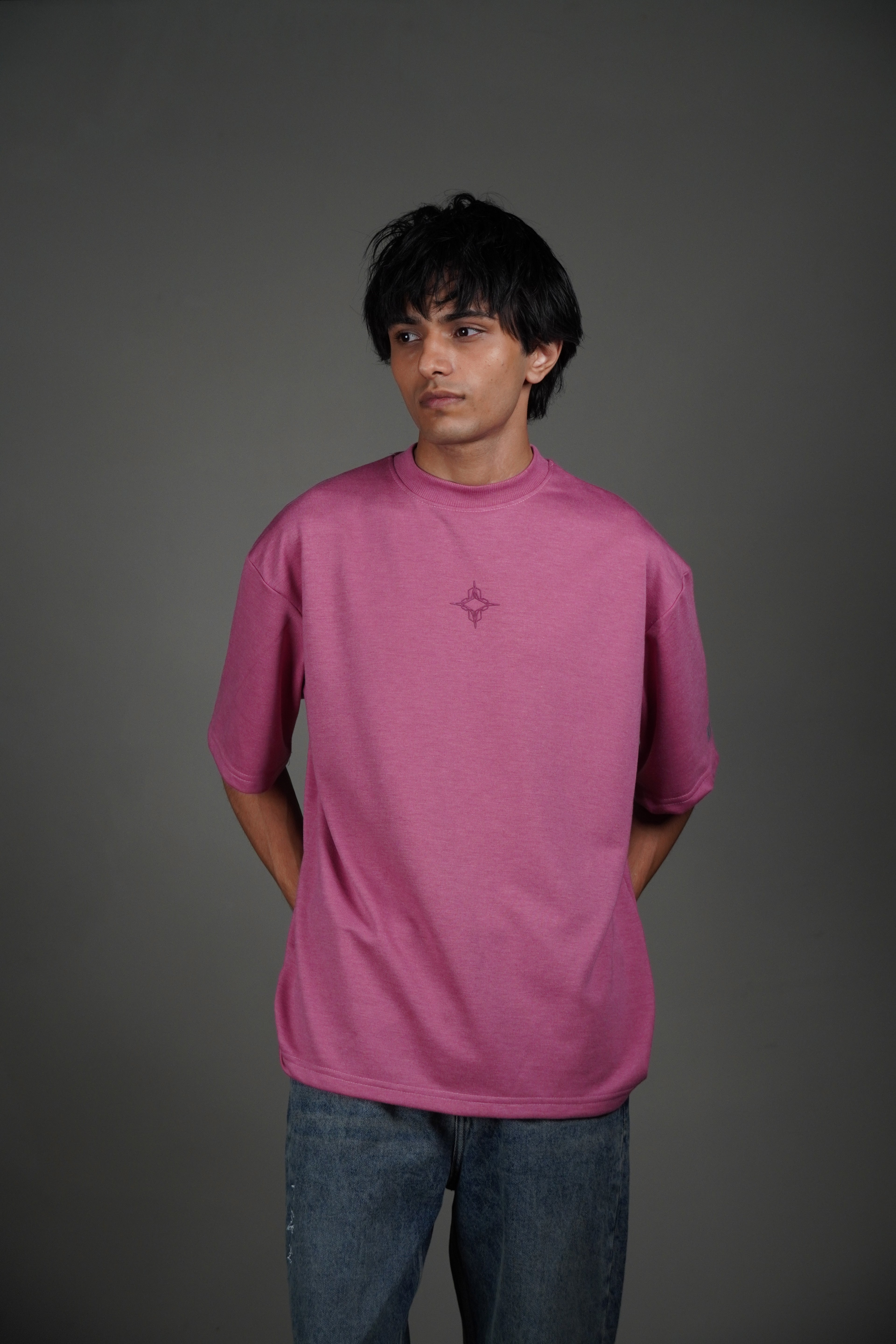 Faded Pink tee