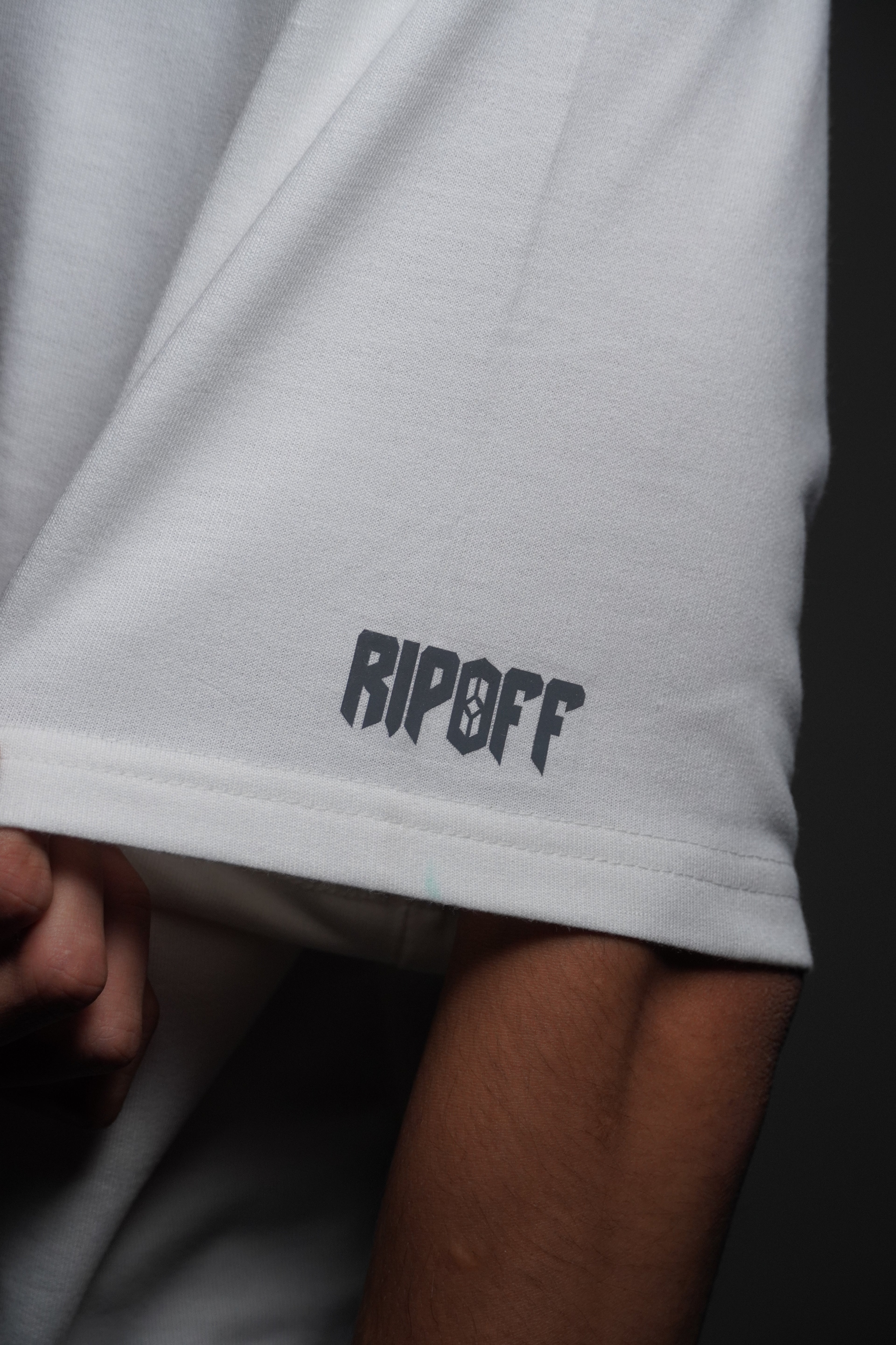Paper White tee