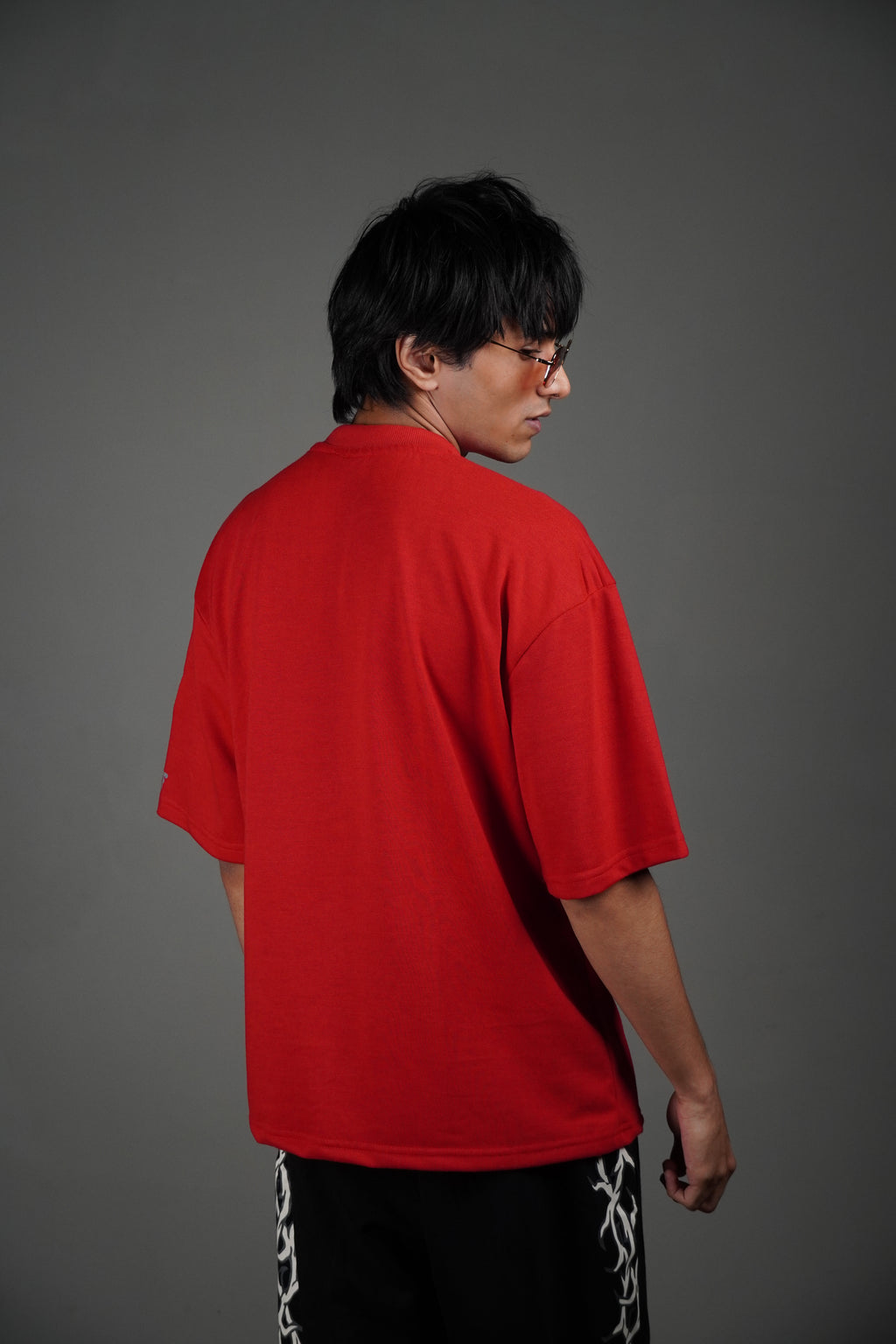 Deep Red tee