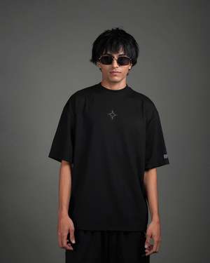 Oversized black tshirt by ripoff