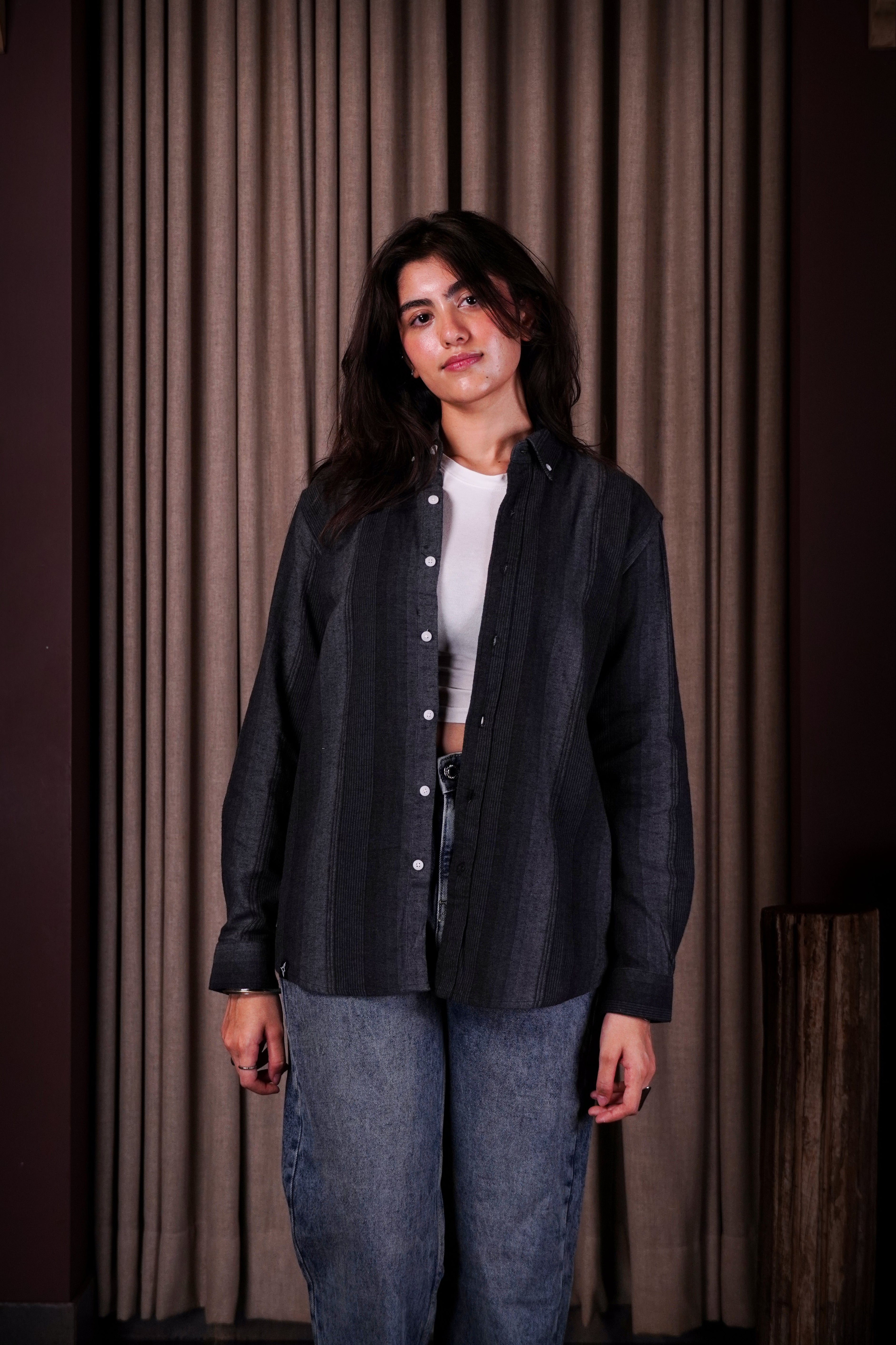 Midnight flannel shirt