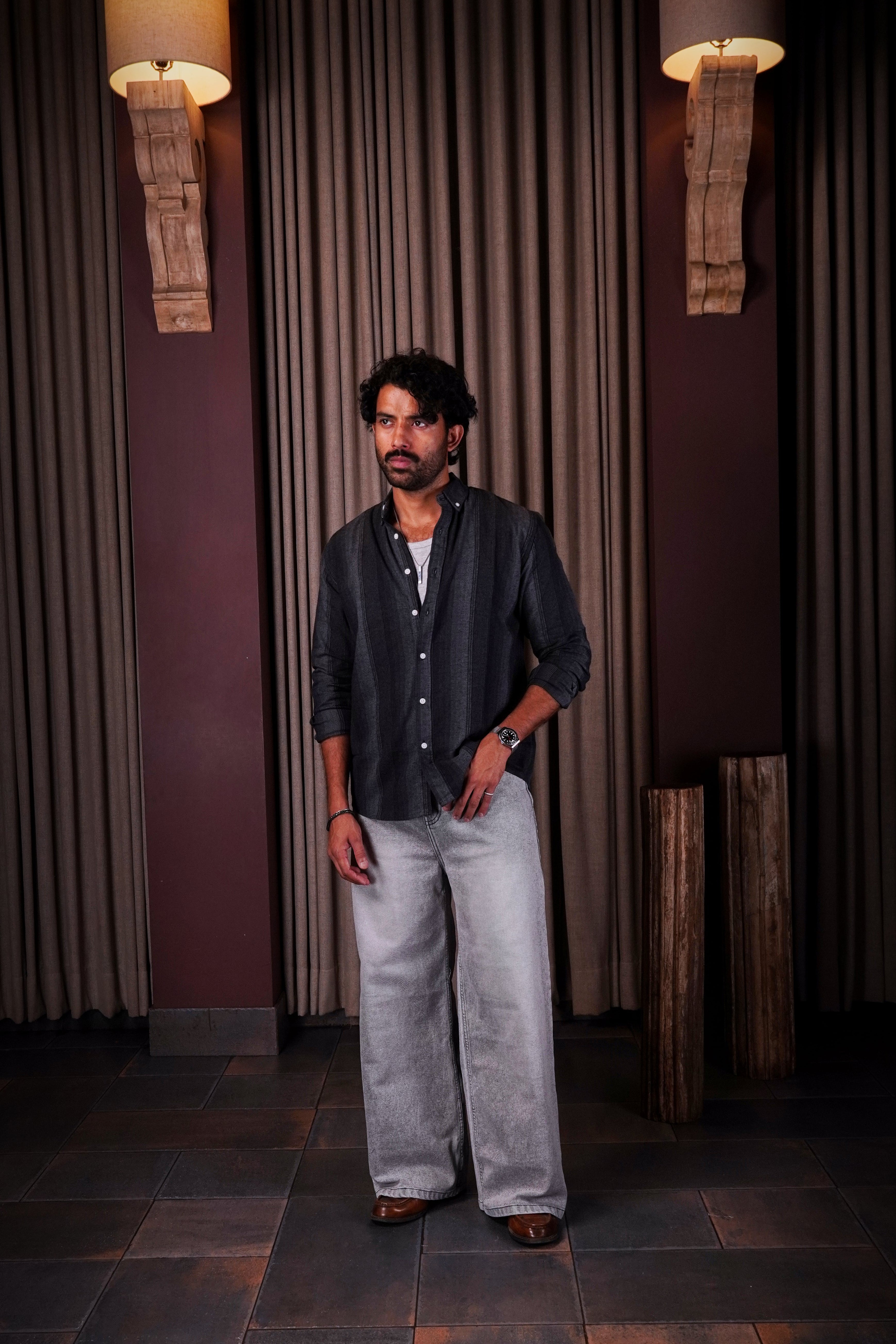 Midnight flannel shirt