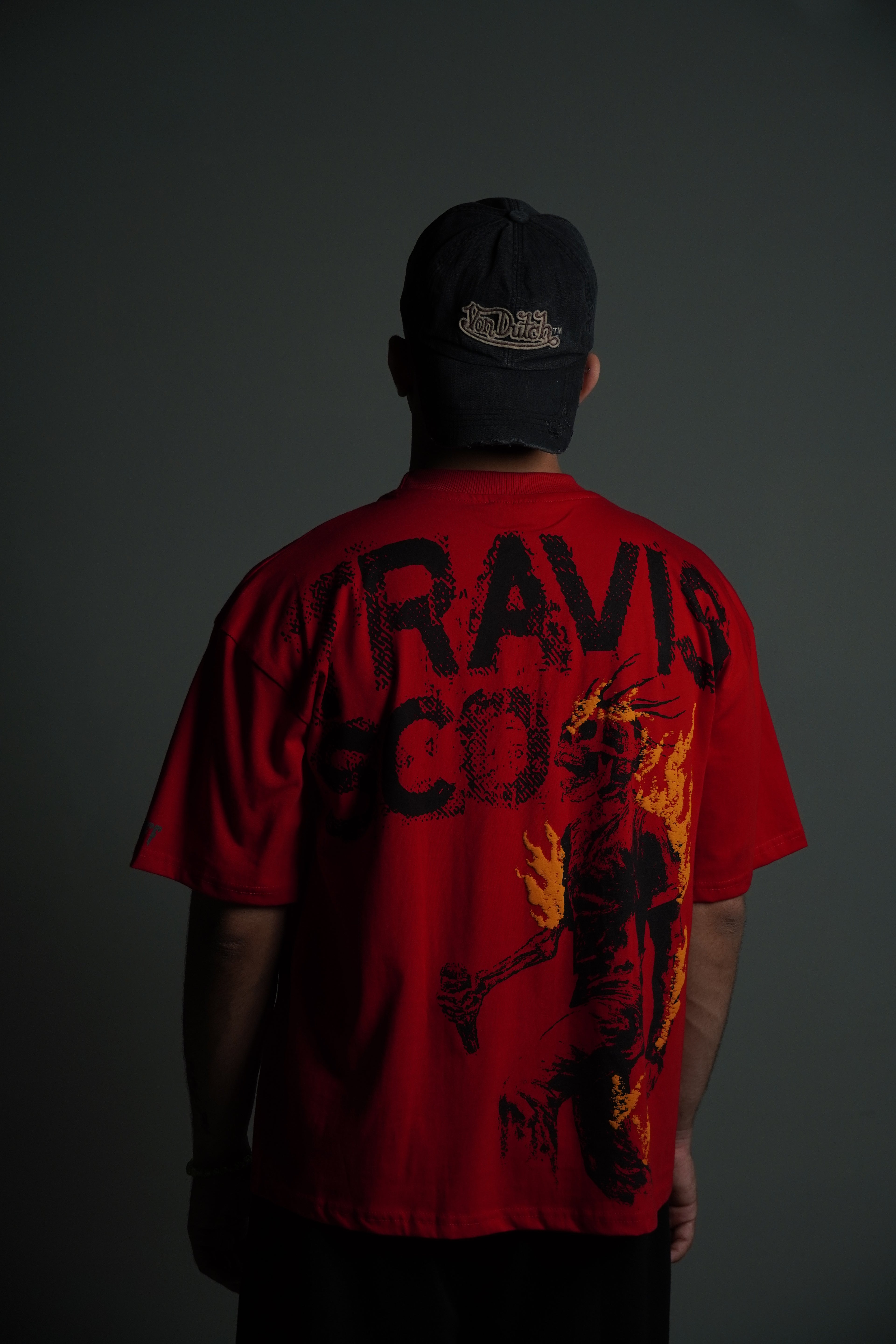 Travis tee/La flame