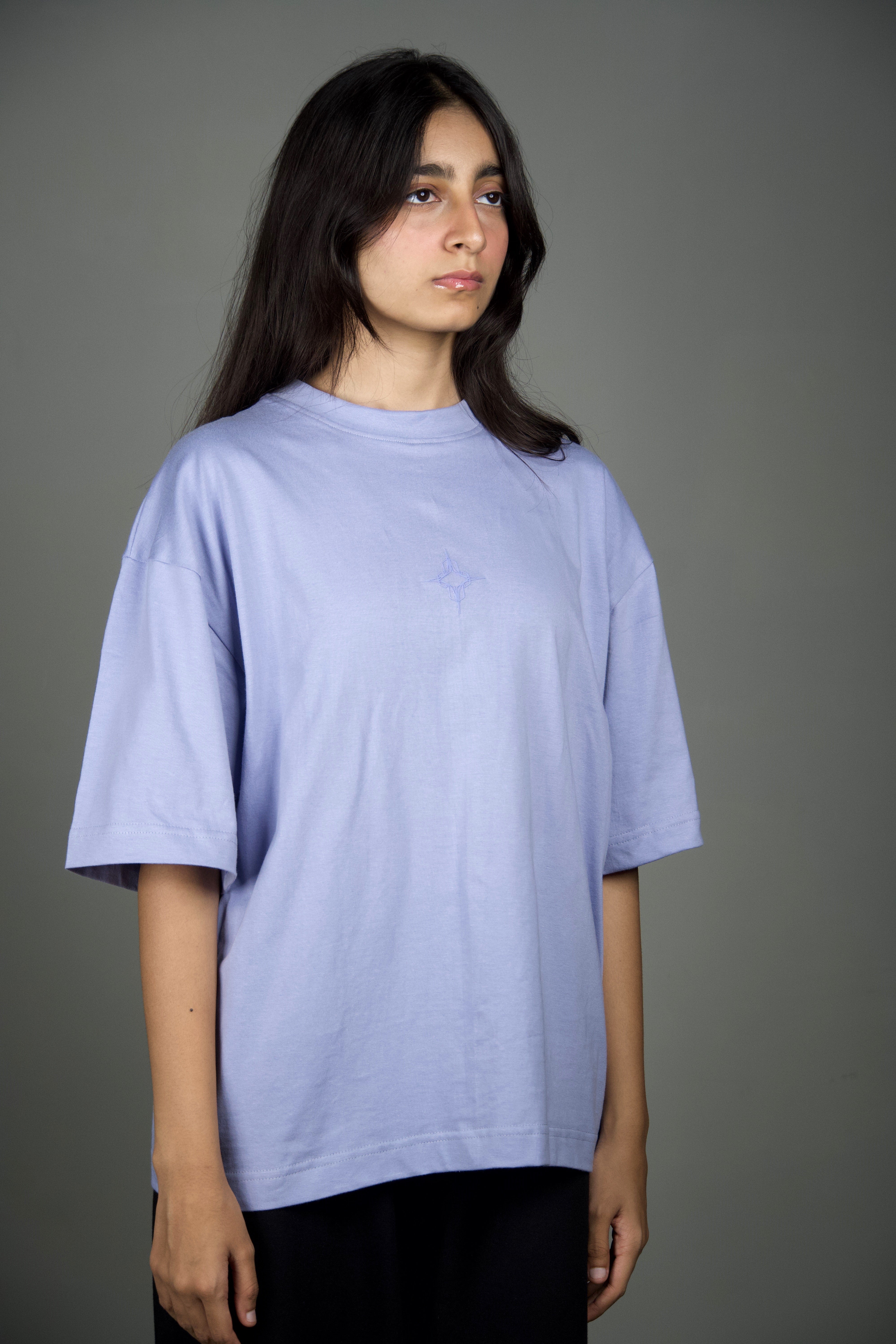 Basic tee/ Periwinkle blue( Oversized Tshirts ) by Ripoff