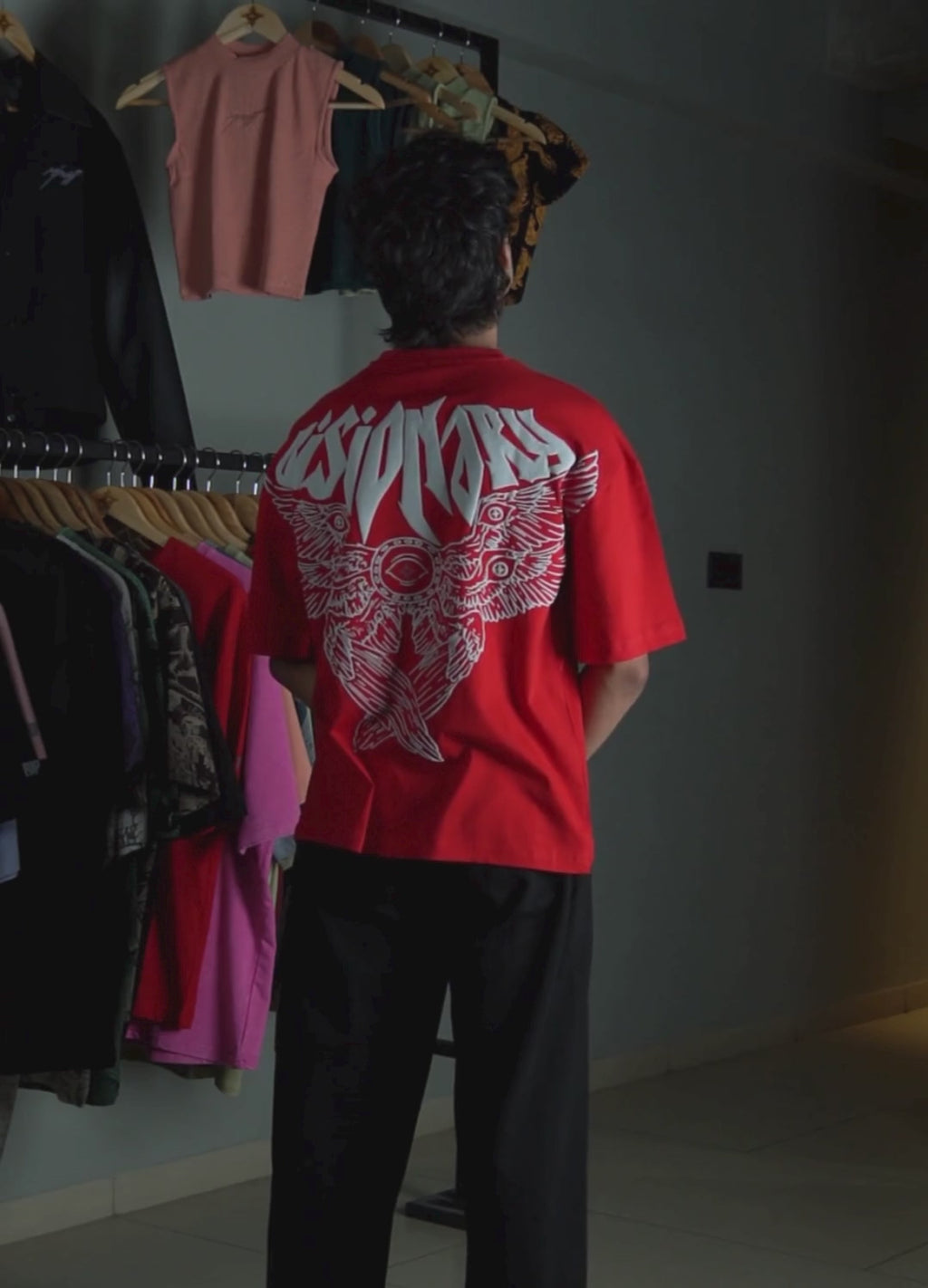 VSNRY Tee//blood red