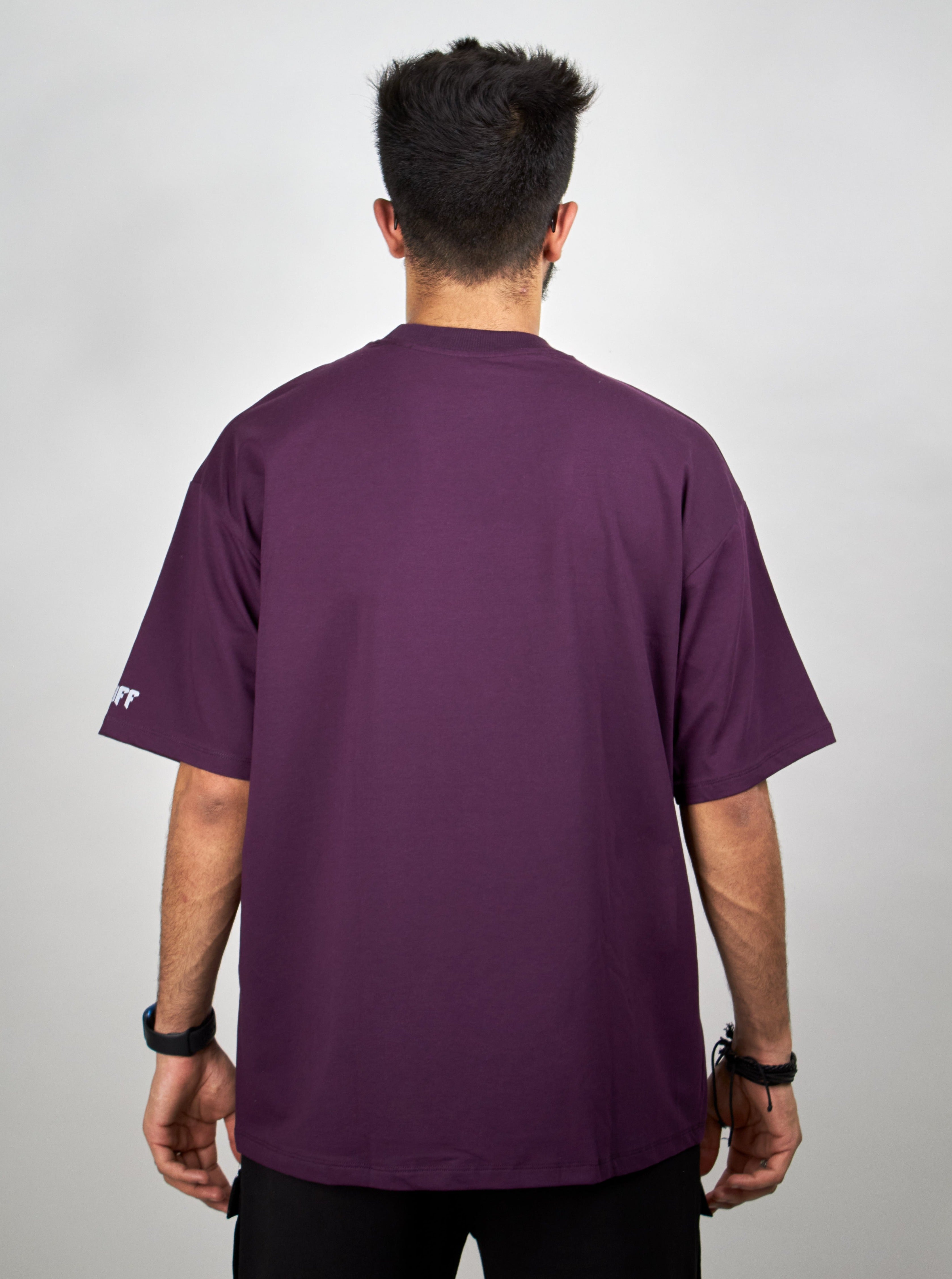 Dark Purple Tee (Oversized Tshirts) by Ripoff