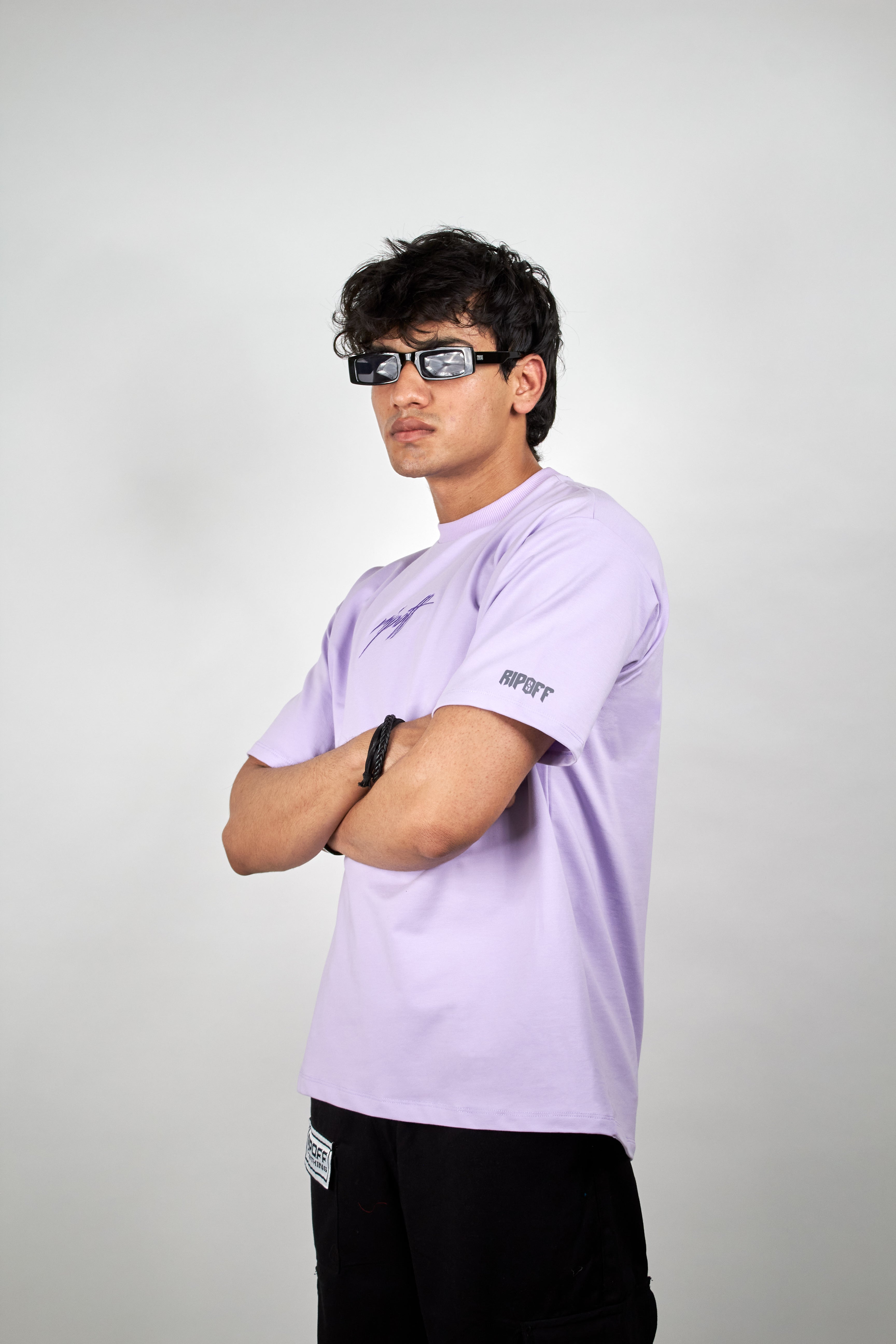 Lilac Tee (Oversized Tshirts) by Ripoff