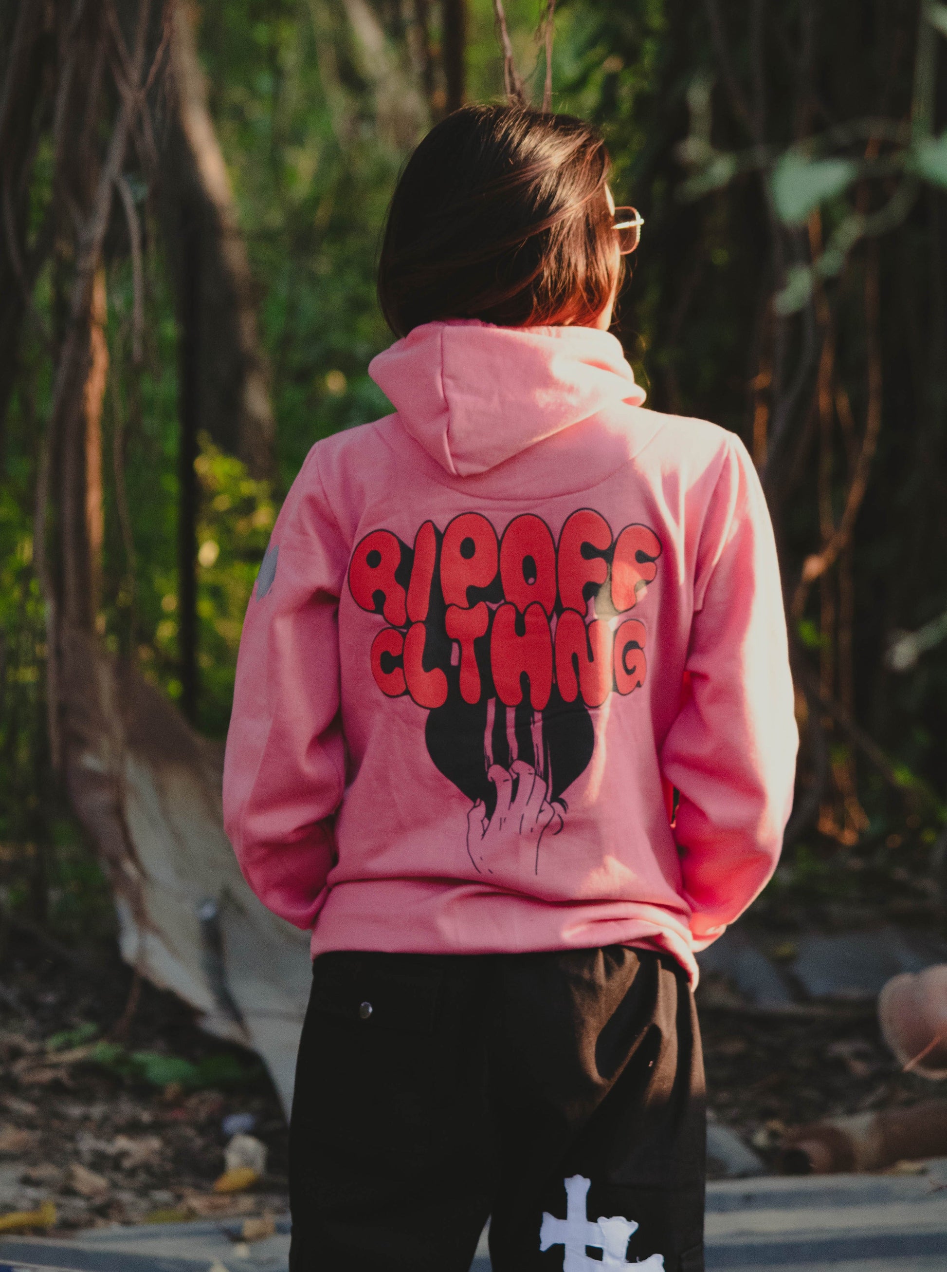 Ripped hearts Hoodie – Ripoff