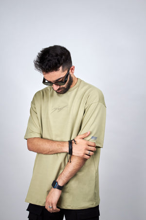 Sage Green Tee (Oversized Tshirts) by Ripoff